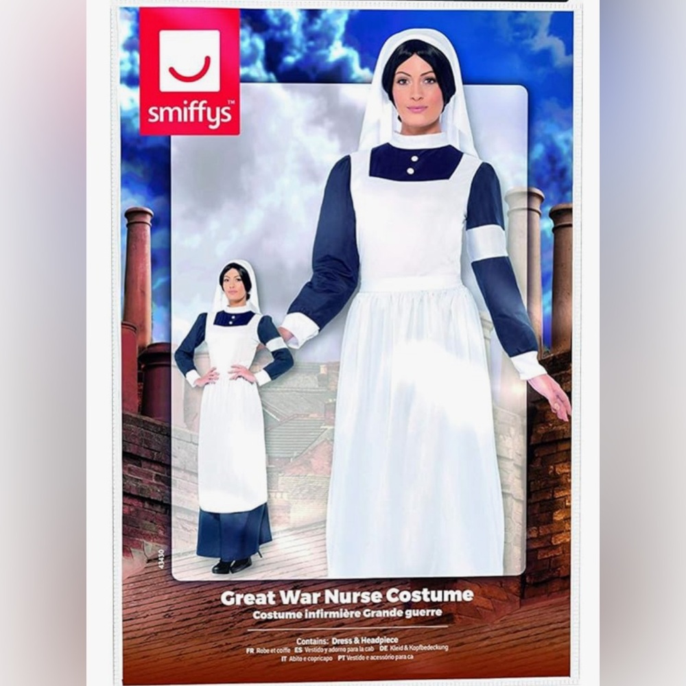 Smiffy's Women's Great War Nurse Costume